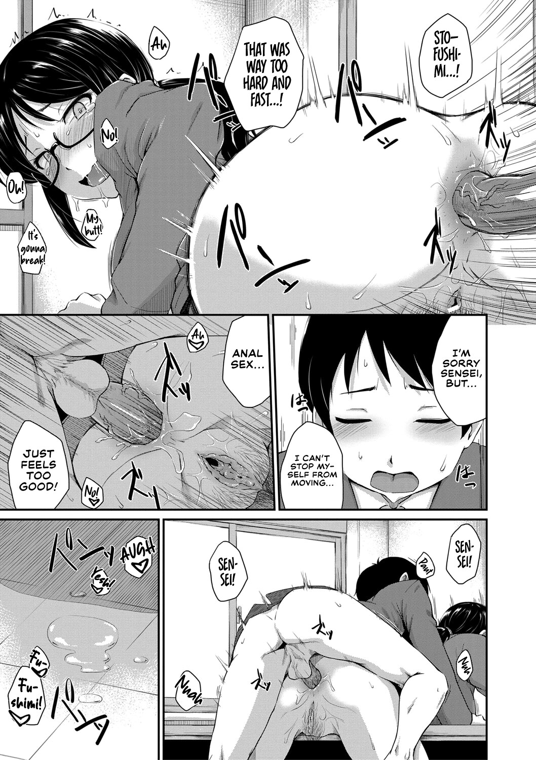 Hentai Manga Comic-I Love Butts.-Read-164